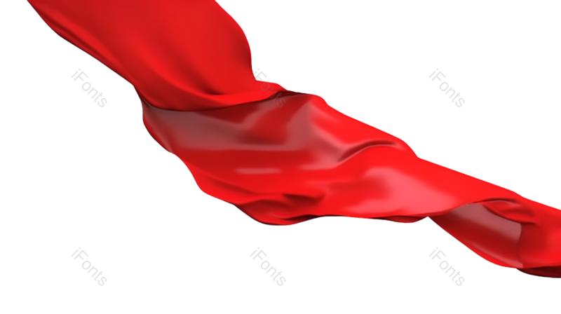 装饰图片,形状元素,中国风PNG,大红色免抠素材
